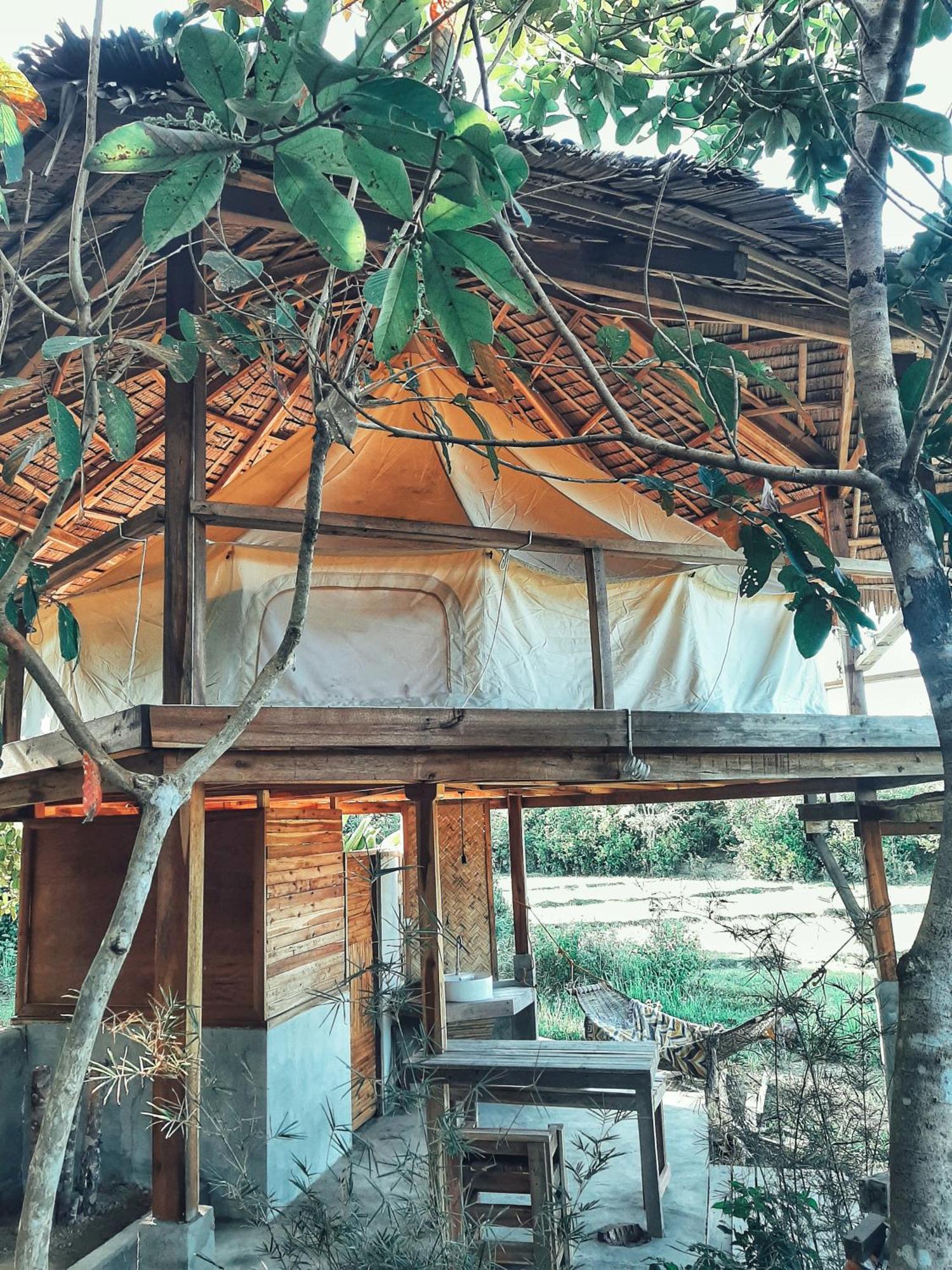 Cabanas De Nacpan Camping Resort El Nido Szoba fotó