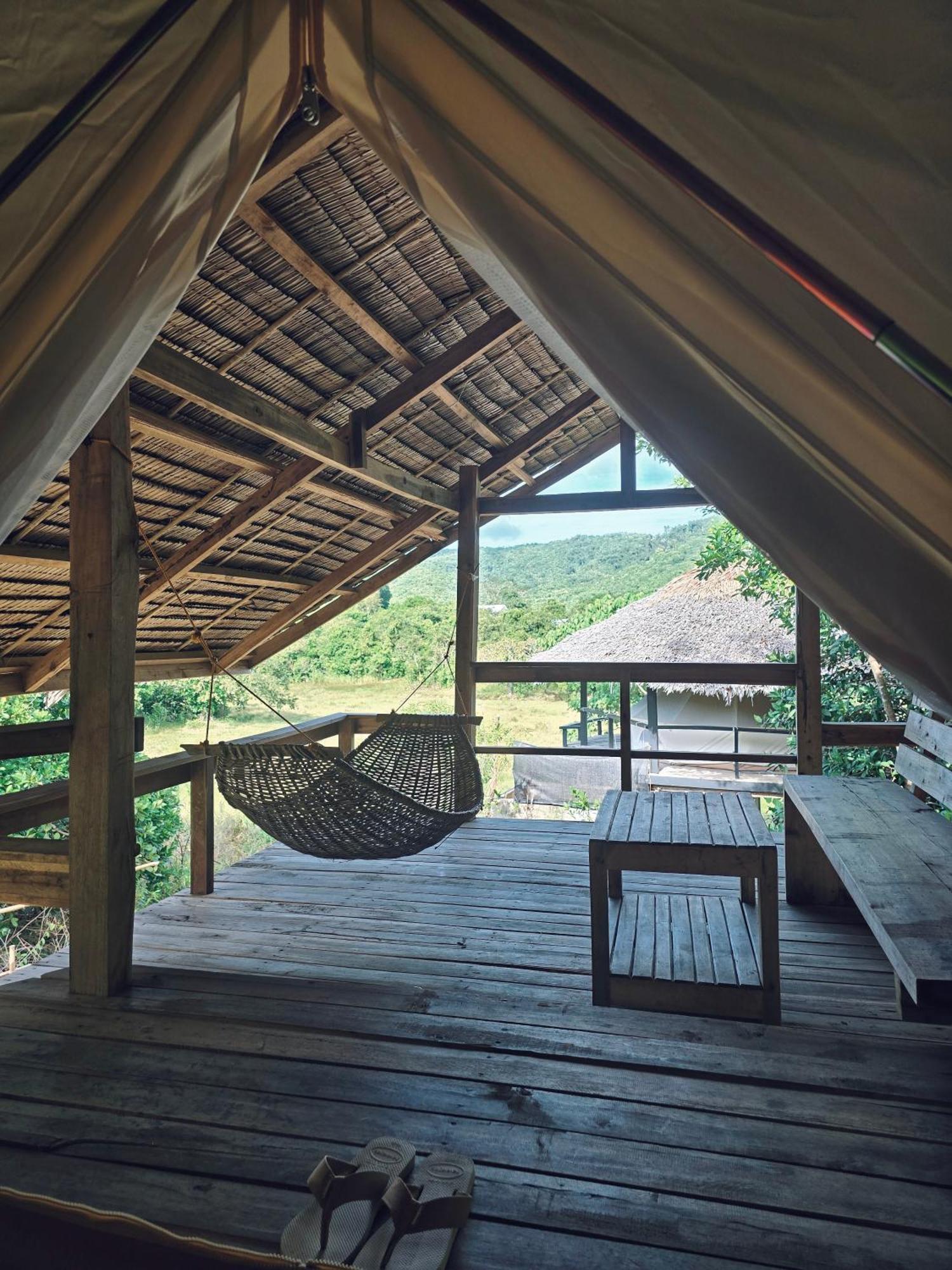 Cabanas De Nacpan Camping Resort El Nido Kültér fotó