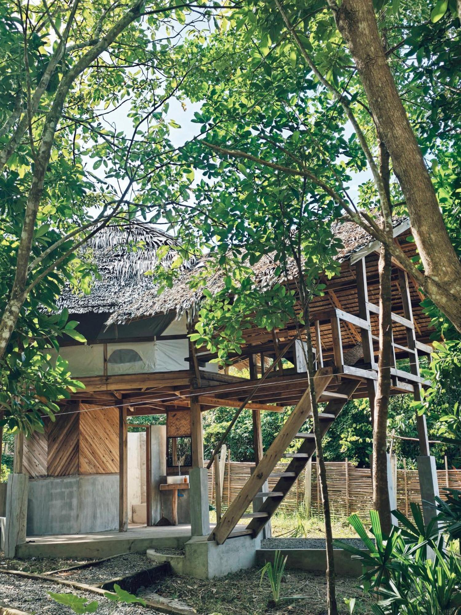 Cabanas De Nacpan Camping Resort El Nido Kültér fotó