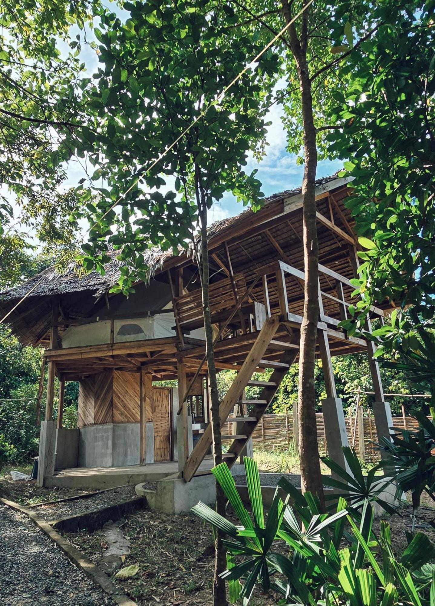Cabanas De Nacpan Camping Resort El Nido Kültér fotó